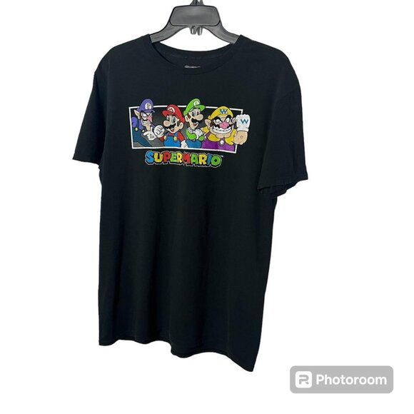 Super Mario black and multi-coloured‎ t-shirt - Picture 1 of 5
